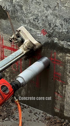 Shagun Gherde on Instagram: "Cube test passed… But is the concrete REALLY strong? 👀 Core cutting test reveals the actual in-situ strength inside a shear wall. In this reel: ✔ Rebar detection before drilling ✔ Water-cooled diamond core cutting ✔ Core removal & marking ✔ Lab compressive strength testing ✔ Repair using non-shrink grout This is real on-site structural quality control in high-rise RCC buildings. Follow for practical civil engineering content from live construction sites. #ConcreteCo