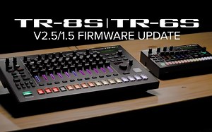 Roland TR-8S v2.5与TR-6S v1.5 固件以及TR-EDITOR 升级后新功能概览