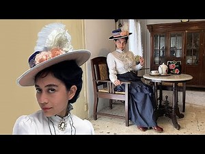 DIY Edwardian Boater Hat