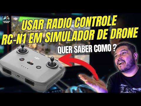 DJI Flight Simulator Controller with RC-N1 on PC