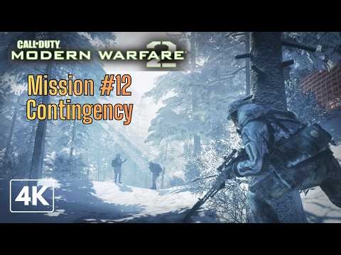Call of Duty: Modern Warfare 2 - Mission #12 - Contingency (PC 4K60FPS)