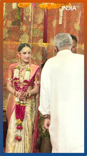 Boney Kapoor attends the grand event of Rajat Sharma's daughter's wedding | #boneykapoor