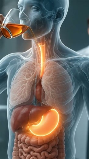 What Happens Inside Your Body When You Drink Tea | 3D Human Anatomy Animation #shortsusa