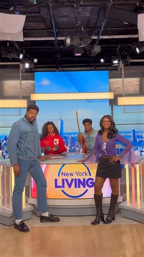 Thank you @nylivingtv for having us on the show today, we clearly had a lot of fun lol. Boston, we’ll see you tomorrow. New York City, we’ll see you on Thursday!⭐️ | Infinity Song