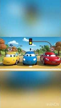 Funny kids car cartoon | Gide Traffic Roll For Kids | Kids Cartoon | New Kids Cartoon | #funny #kids
