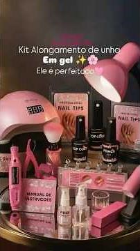 💅🏼 KIT MANICURE GEL PROFISSIONAL COMPLETO + LUMINÁRIA🔥