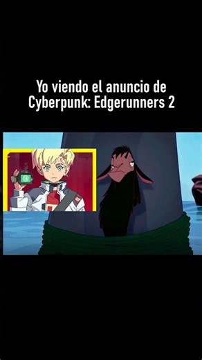 😆!!! Yo VIENDO Cyberpunk: Edgerunners 2 ¡¡¡😆 #rebecca #cyberpunk2 #cyberpunk #cyberpunk2077
