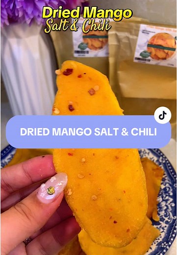 Spicy Dried Mango with Salt & Chili Recipe