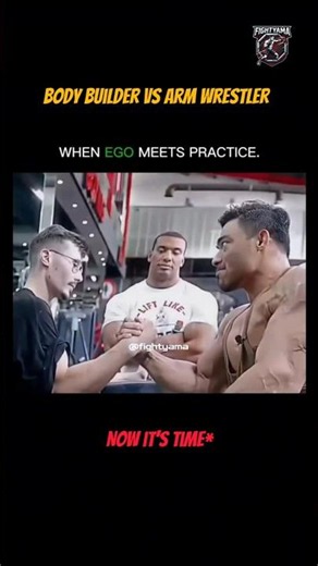 Bodybuilder vs Arm wrestler | Akimbo crazy strength 🥶 #akimbo #armwrestling #bodybuilding