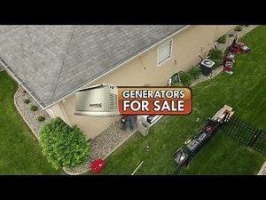 Standby Home Generator Installation Timelapse