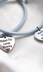 Our trademark statement My Mummy and Me Bracelets come as a set of...