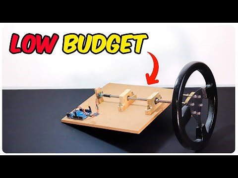 DIY Low Budget Gaming Steering Wheel
