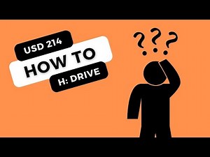 How to Find Your H: Drive