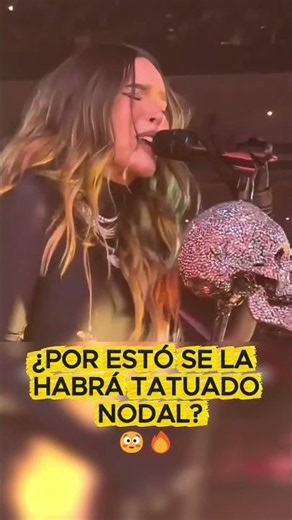 CON RAZÓN SE LA TATÚAN 😳🔥 Belinda rompe el internet con su concierto #chisme #concert