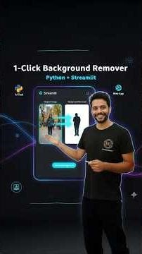 Python 🐍image background remover in 5 seconds 🤠🤯 #coding #programming