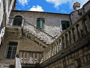 Palata Bizanti (Bizanti Palace) in Kotor, Montenegro