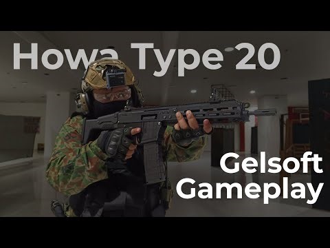Howa Type 20 Gel Blaster Gameplay Video - Search & Destroy
