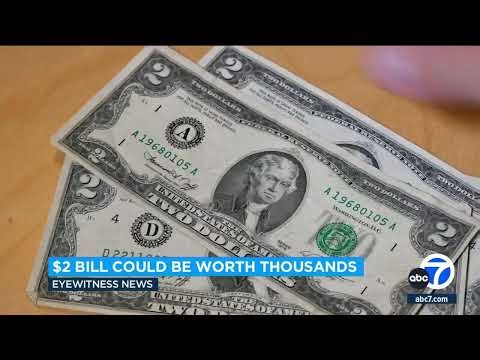 If you have any old $2 bills lying around, they could be worth thousands!