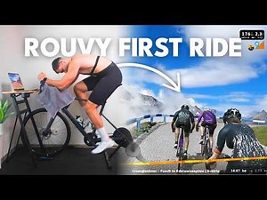 I tried INDOOR CYCLING with ROUVY (becoming a cyclist ep. 2)