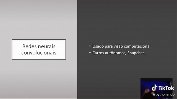 O que é uma Rede neural convolucional#cienciadosdados #inteligênciaartificial #redesneurais #pythonprogramming