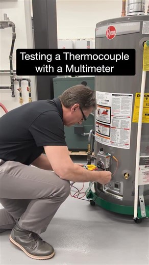 Pilot won’t stay lit? With your multimeter you can test for continuity. 🔥 If you rule out thermocouple, what’s next? | Rheem Water Heating