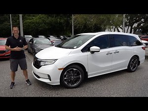 Is the updated 2021 Honda Odyssey the BETTER minivan than the Sienna?