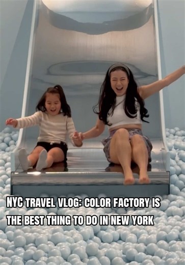 if you’re wondering what to do in nyc this is it. it’s great for kids & adults 📍: color factory nyc