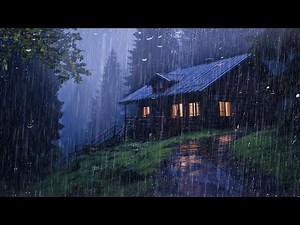 Perfect Rain Sounds For Sleeping And Relaxing - Rain And Thunder Sounds For Deep Sleep, Relax