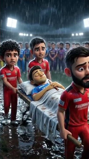 😢 RCB Players ने उठाई MI Player की अर्थी 💔 #shorts