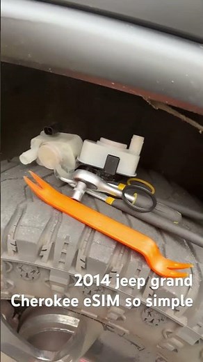 2014 jeep grand Cherokee check engine light due to ESIM #jeep #mechanic #esim #grandcherokee