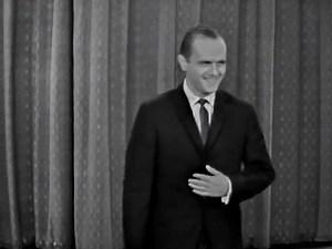 Bob Newhart was making us laugh before he even started his bits. End your week with a good laugh, will you? Watch his 1961 performance of "The Cruise of The U.S.S. Codfish" here: https://EdSullivan.lnk.to/BobNewHartUSSCodfishFP | The Ed Sullivan Show