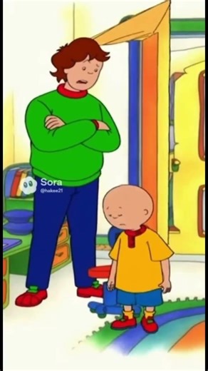Sora 2 Caillou Plays Toilet Game 18 Rated M/Grounded