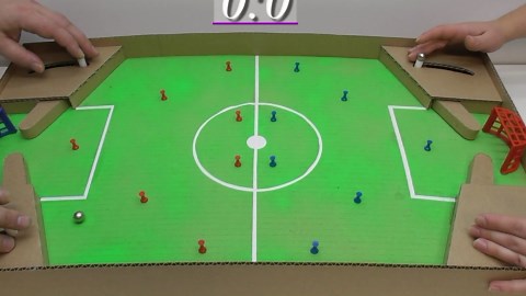 Create Your Own Table Football with Cardboard – Step-by-Step Guide