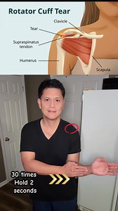 553K views · 6.4K reactions | Best Exercises for Rotator Cuff Tear and Tendinitis by Doc Jun #shoulderpainrelief #shoulders #rotatorcuff #ShoulderWorkout #physicaltherapy #HomeWorkout Doc Jun | Doc Jun | Facebook
