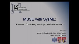MBSE with SysML webinar