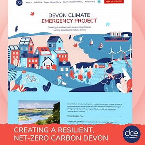 As partners with Devon Climate Emergency, we’re excited to share the launch of the new website! Check out the new site - sharing the work going on in #Devon, highlighting useful resources and illustrations displaying a positive net-zero future 💚 Check it out here 👇 http://soc.devon.cc/NELIv | Devon County Council