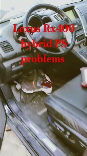 Lexus Rx 400h hybrid power steering Problems how to check hybrid batteries Wiring check diagnostics