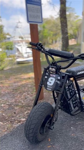 Black Ebox dragster #ebike #ebox #surron #minibike
