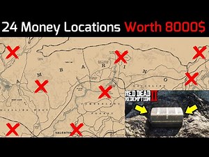 24 EASY Money Locations (Gold Bars, RARE Loot & MORE ) - RDR2