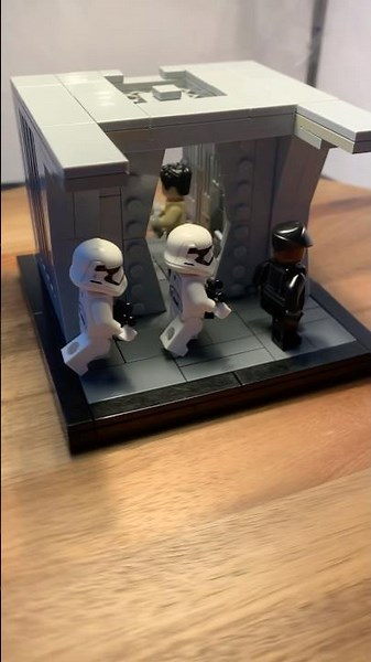 Fin and Poe escape the first order #lego #starwars #battlefront2 #theforceawakens #firstorder