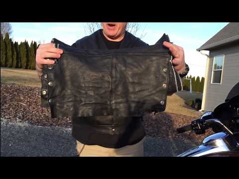 How to Fold Roll Motorcycle Chaps-Biker Chap Pack Roll | Biker Podcast