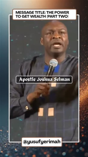 You have mental prosperity... - Apostle Joshua Selman - Sermon title: The Power To Get Wealth (Part 2). Available on Koinonia Global (YouTube channel) #apostlejoshuaselman #apostlejoshuaselmannimmak #koinoniaglobal #koinoniaeni #yusufyerimah | Yusuf Yerimah