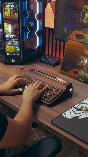 Unboxing the YUNZII QL75 Retro Typewriter Keyboard