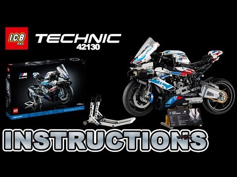 LEGO Instructions | Technic BMW M 1000 RR 42130 – 4K Build Instructions Slideshow