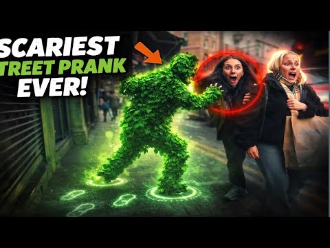 SCARIEST Invisible Man Prank Ever! @AdalynPro 