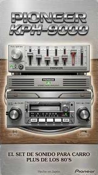 El Santo Grial del Car Audio: Pioneer KPH-9000 | Electro Retro