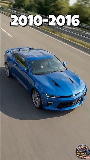The Evolution of the Camaro 🏁 (1967 → 2024)