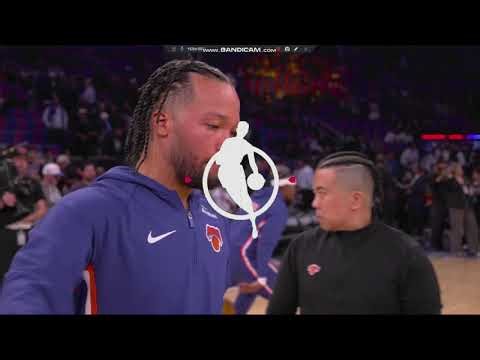 NBA Basketball on ESPN intro Cleveland at New York