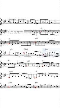 Donna lee endless bop 8th notes #jazz #saxophone #bebop