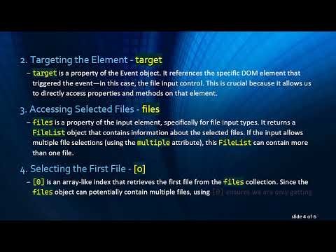 Understanding the Code: Retrieving a Filename from a File Input Control in JavaScript and jQuery